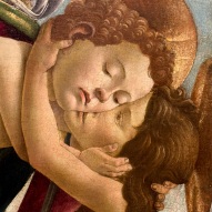 29. Sandro Botticelli, Madonna and Child with the Young Saint John the Baptist (detail)