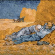 Vincent Van Gogh, "Południe - odpoczynek od pracy"