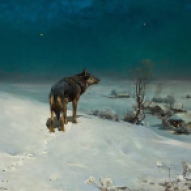 Alfred Wierusz-Kowalski, "Samotny Wilk"