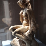 "Młoda dziewczyna ze snopkiem" (zdjęcie zrobione w Muzeum Rodina w Paryżu) - fot. Stanisław Błaszczyna